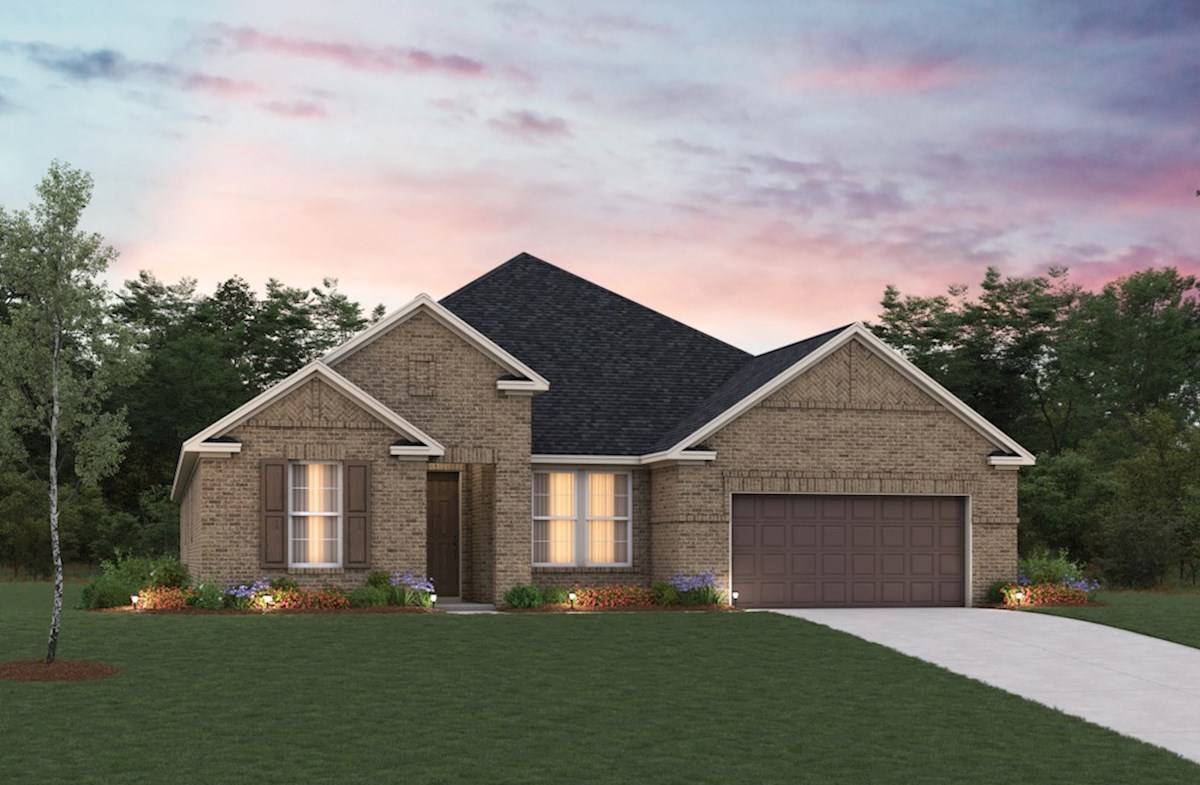 Kerrville Home Plan in Amira , Tomball, TX | Beazer Homes