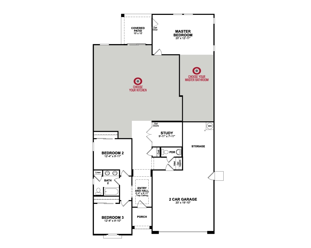 McDowell Home Plan in Estrella, Goodyear, AZ Beazer