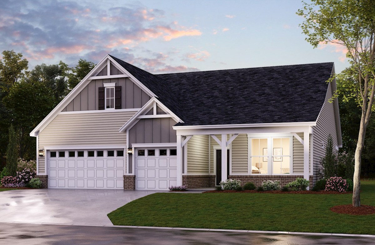 Wabash Home Plan in Bordeaux Walk, Westfield, IN | Beazer Homes