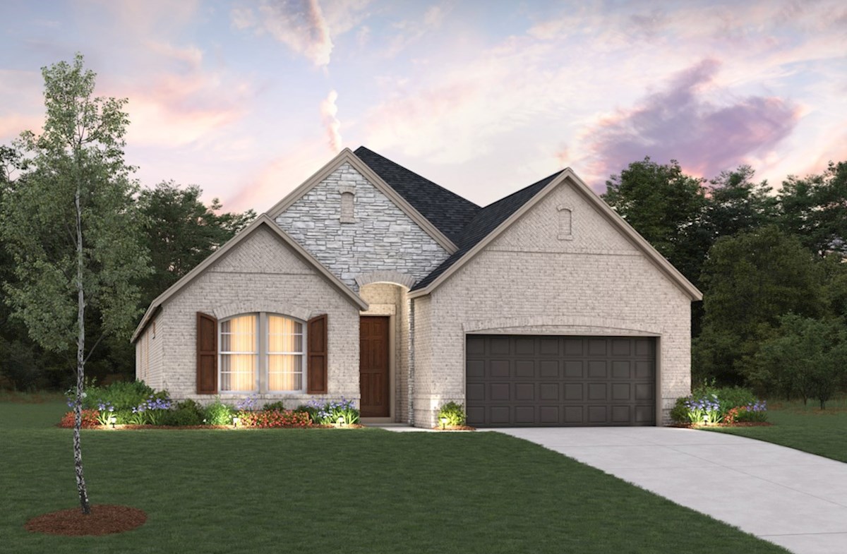 Crockett Home Plan in Mavera, Conroe, TX | Beazer Homes