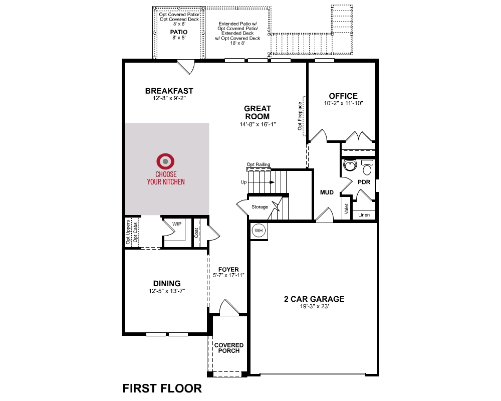 1st Floor floor plan