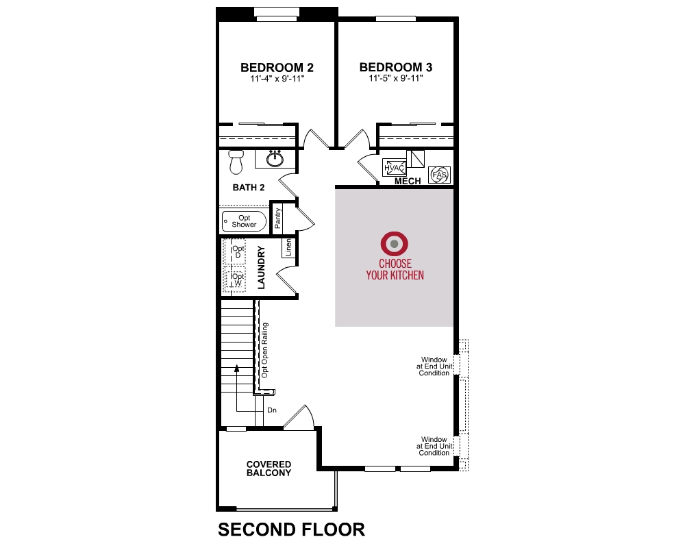 2nd Floor floor plan