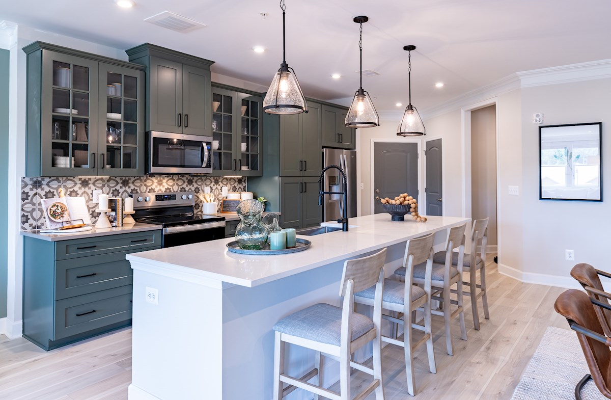 kitchen with stainless steel appliances