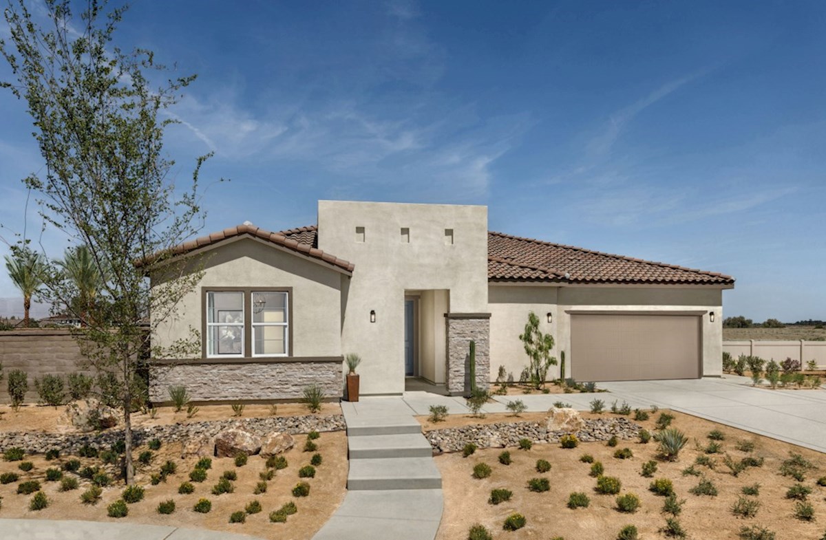 Gypsum Home Plan in Cantera at Coral Mountain, La Quinta, CA