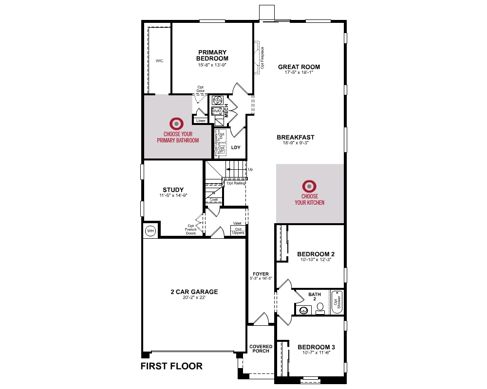 1st Floor floor plan