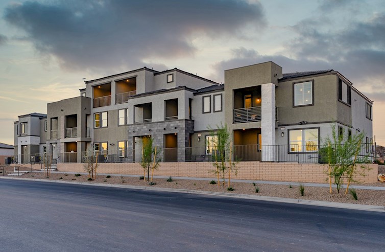 Townhome Building Exterior