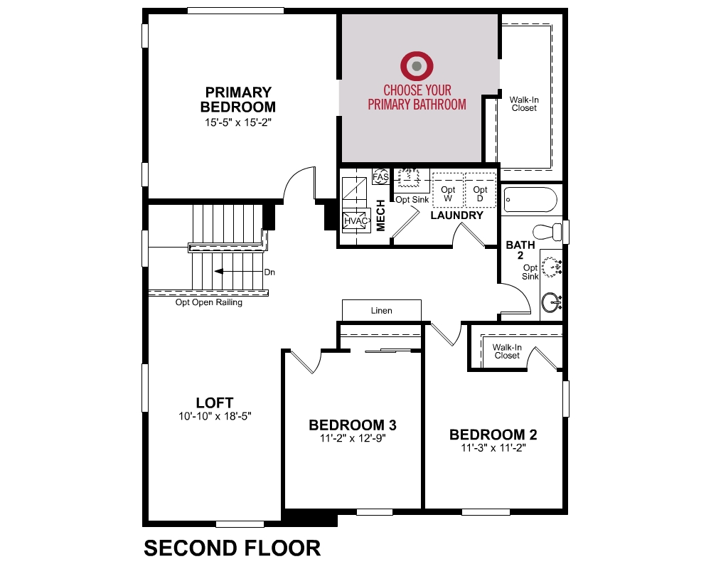 2nd Floor floor plan