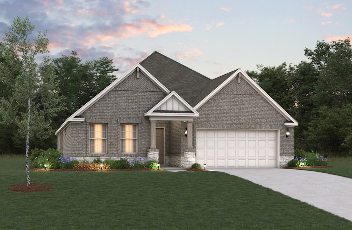 Magnolia Home Plan In Spiritas Ranch, Little Elm, TX | Beazer Homes