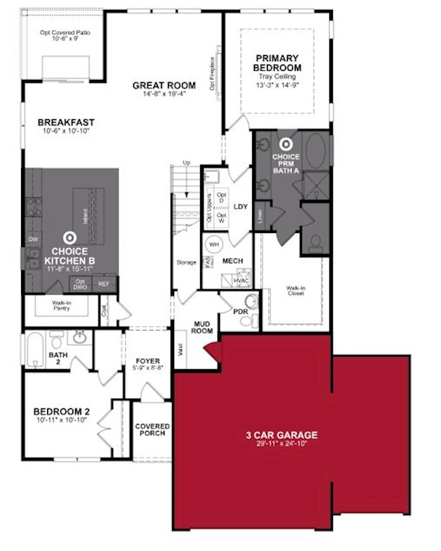 1st Floor floor plan