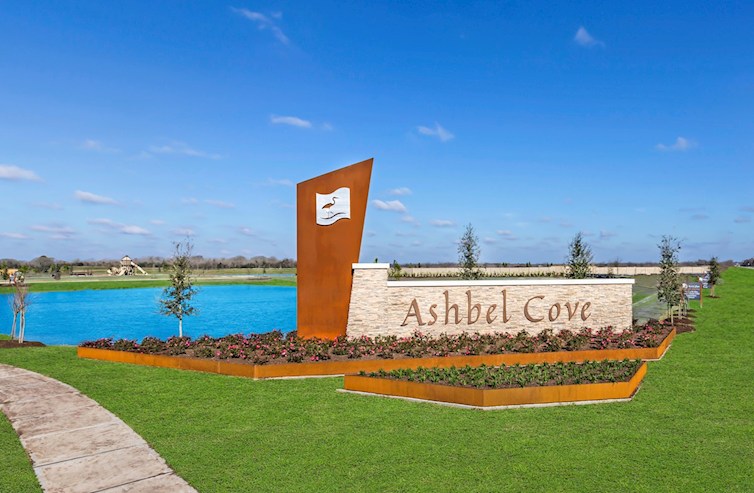 Ashbel Cove entry monument 