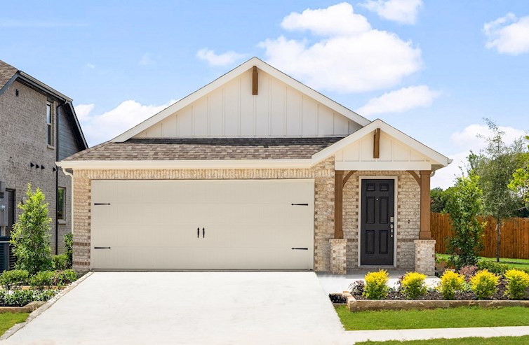 brick and stone home exterior