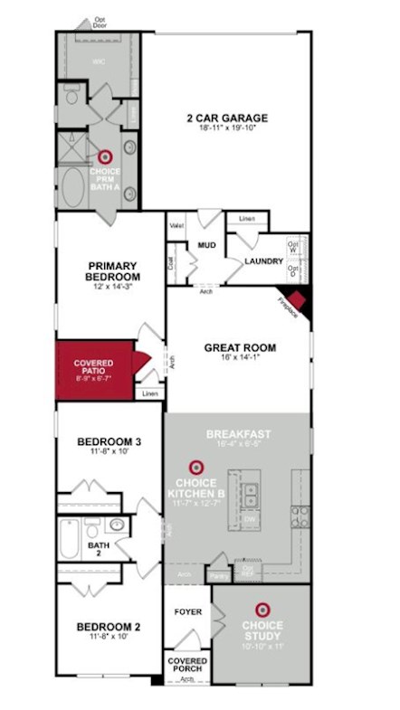 Winslow Home Plan In Curtis Commons Goodyear Az Beazer Homes Floor Plans Garage Bedroom House Search