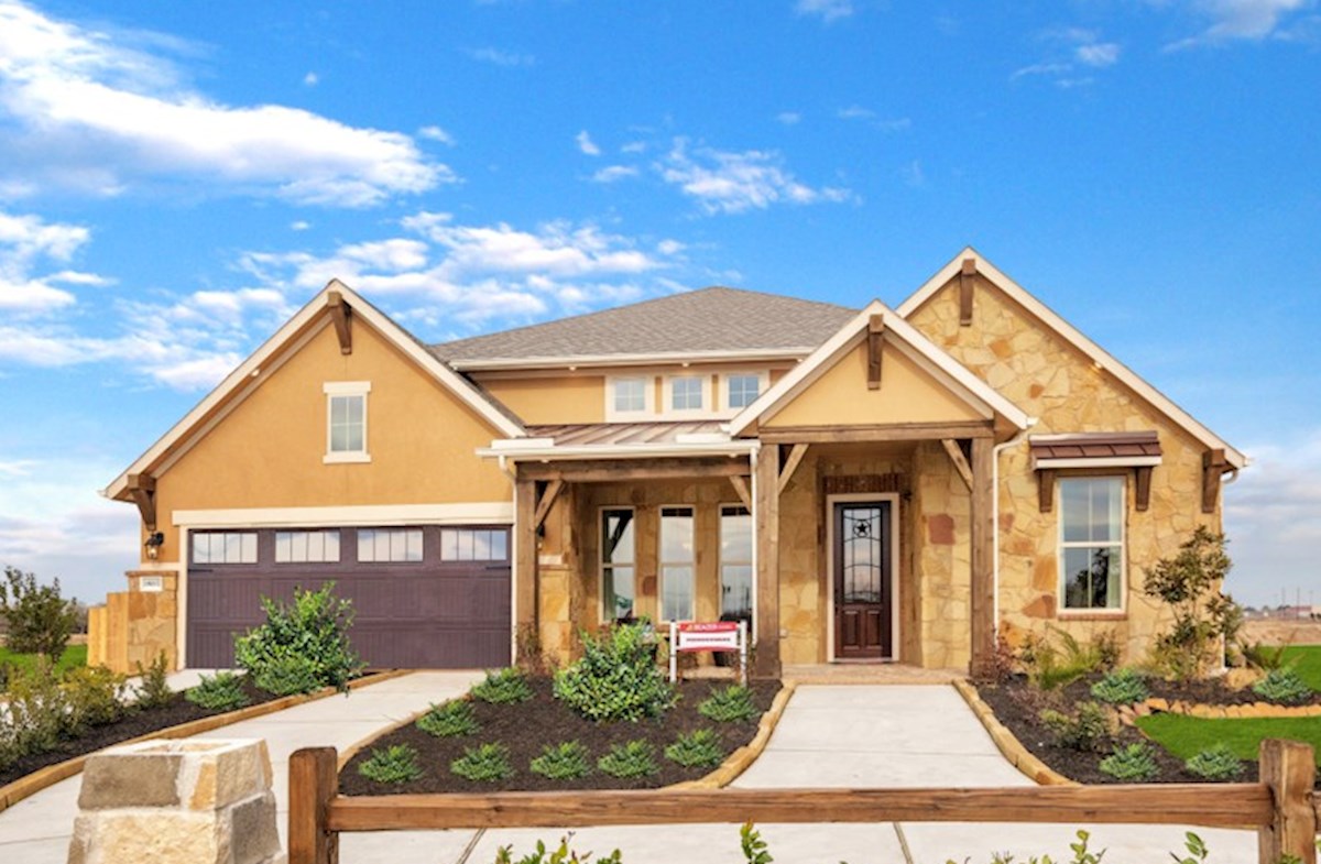 Fredericksburg Home Plan In Morgan's Landing, La Porte, TX | Beazer Homes