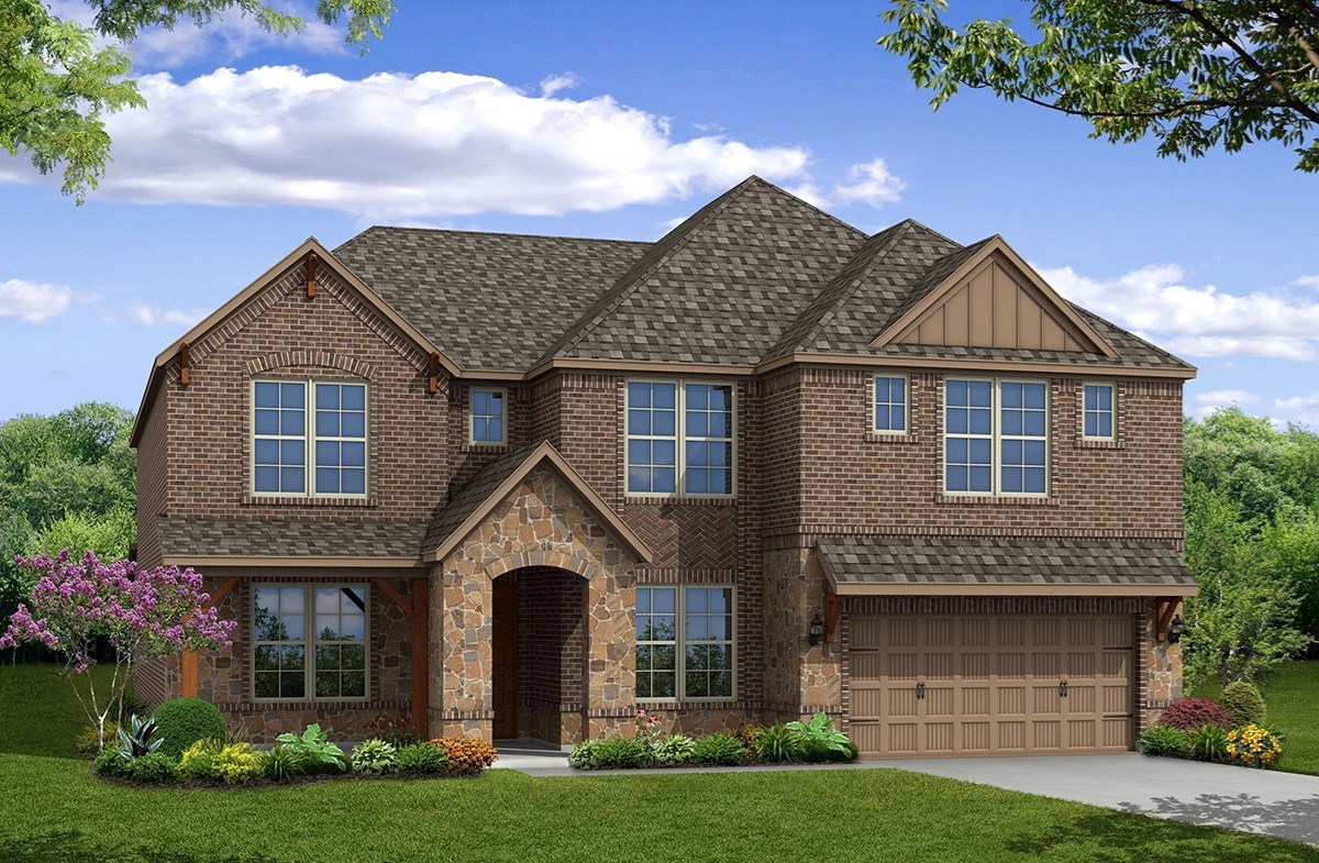 Albany Home Plan In Erwin Farms, McKinney, TX | Beazer Homes