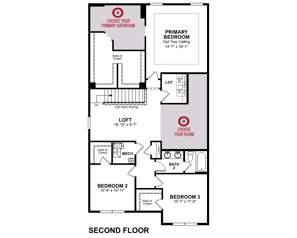 2nd Floor floor plan