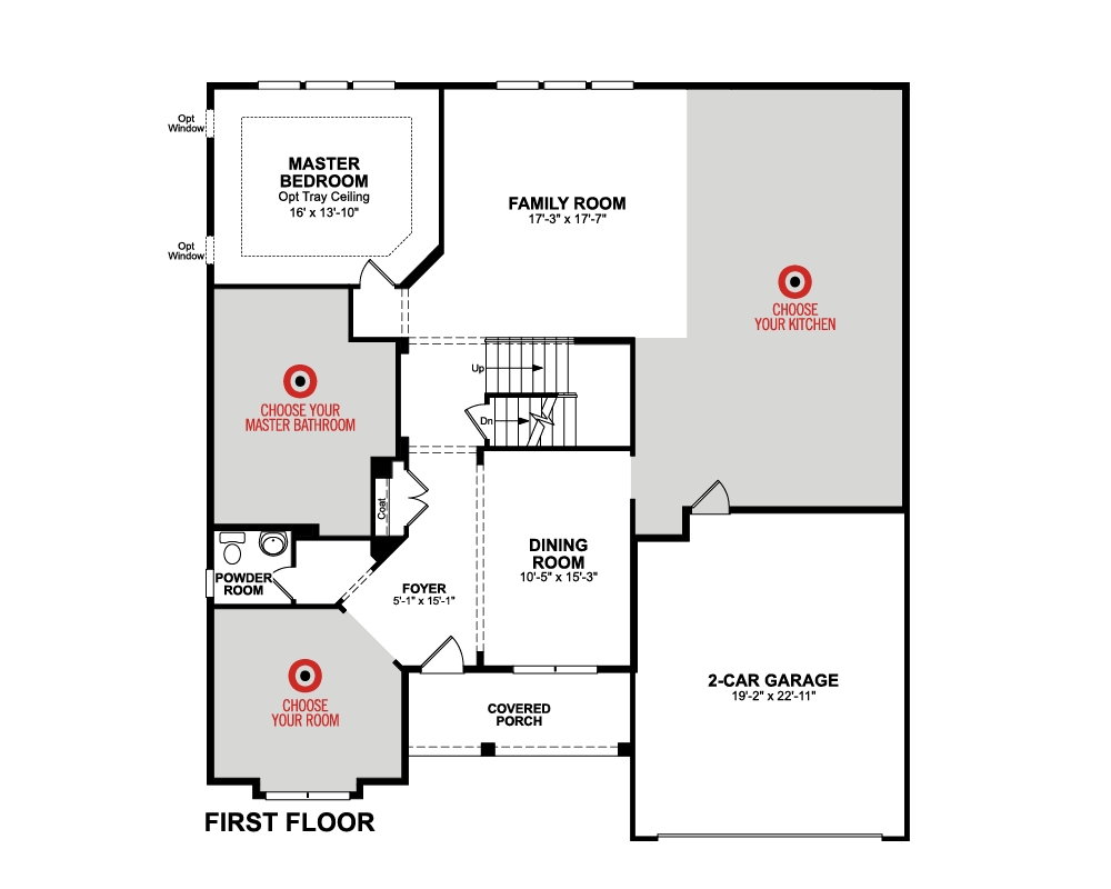 Cooper Home Plan in Old Court Crossing, Pikesville, MD