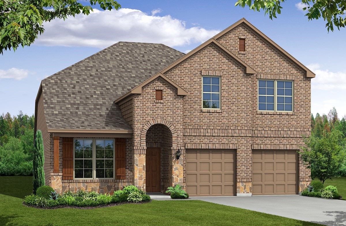 Prescott Home Plan In Woodcreek, Fate, TX | Beazer Homes - Beazer Homes