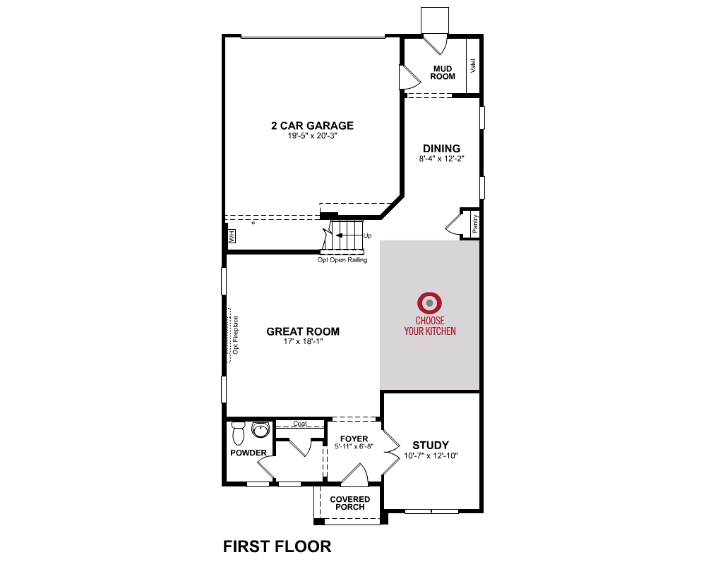 1st Floor floor plan