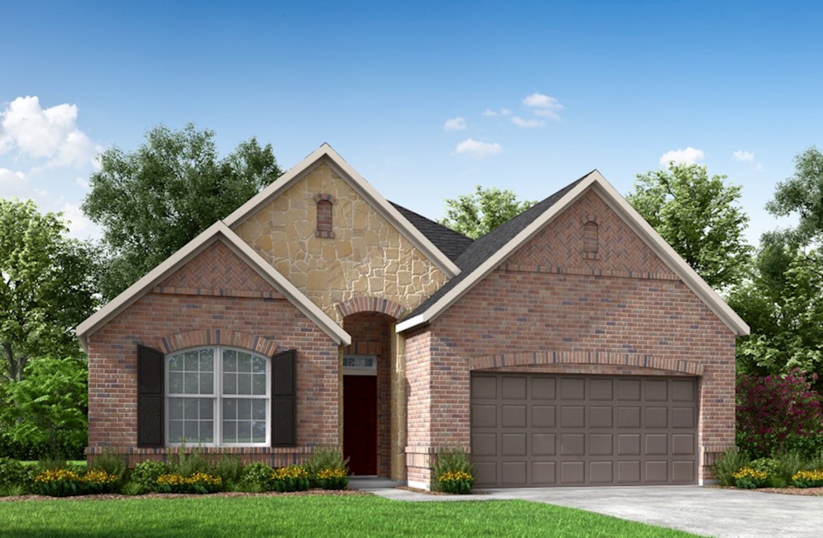 Crockett Home Plan in Mavera, Conroe, TX | Beazer Homes