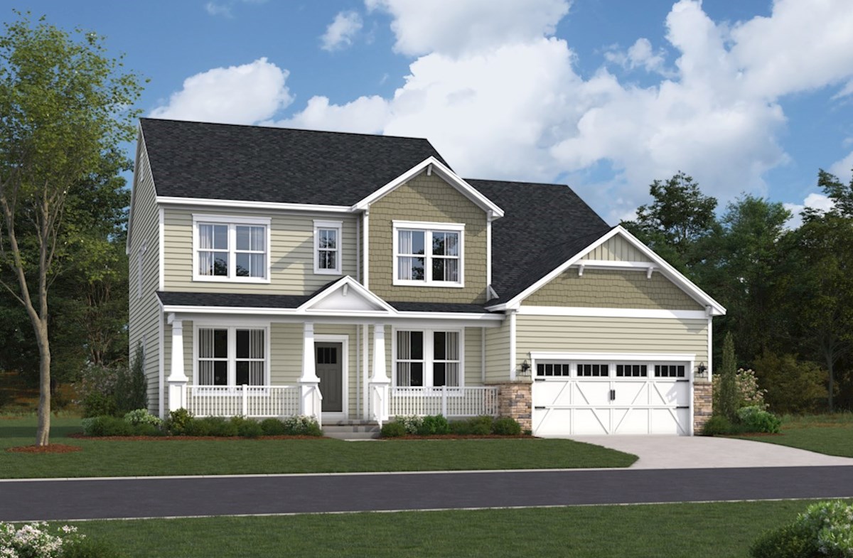 Mulberry Home Plan In Holly Farms, Parkville, MD | Beazer Homes