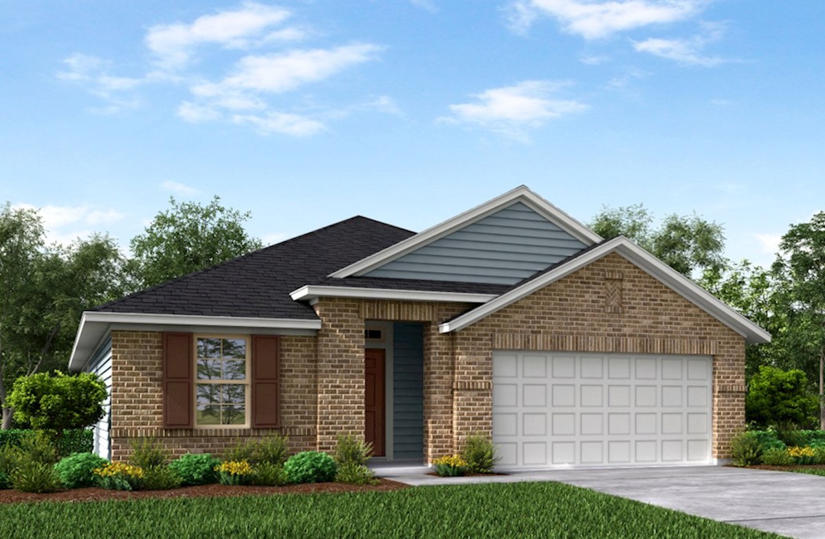 Teton Home Plan In Bluewater Lakes Manvel Tx Beazer Homes