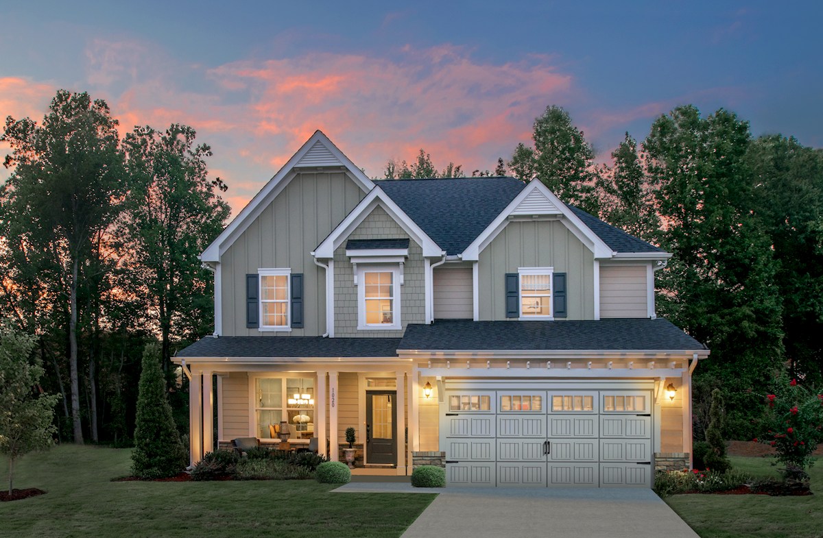 Somerset Home Plan in Avocet, Holly Springs, NC | Beazer Homes - Beazer ...