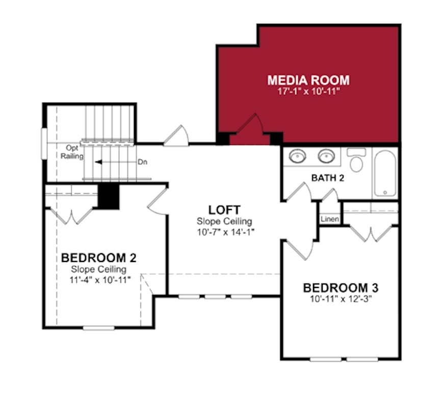 2nd Floor floor plan