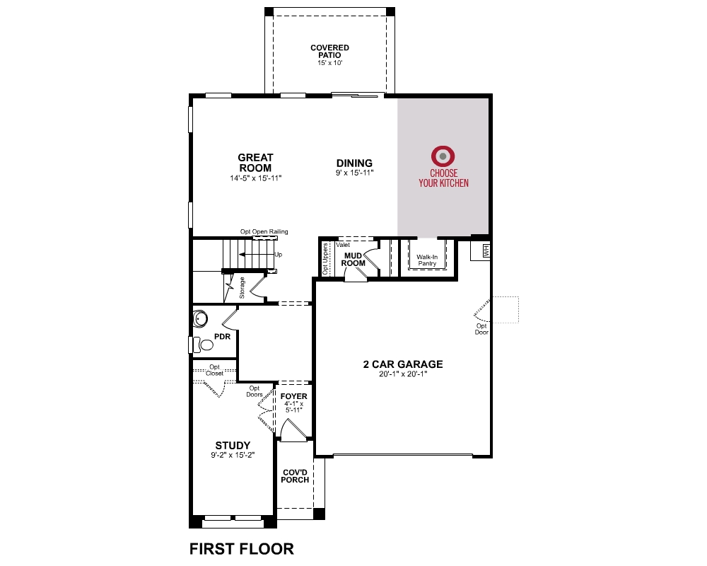 1st Floor floor plan