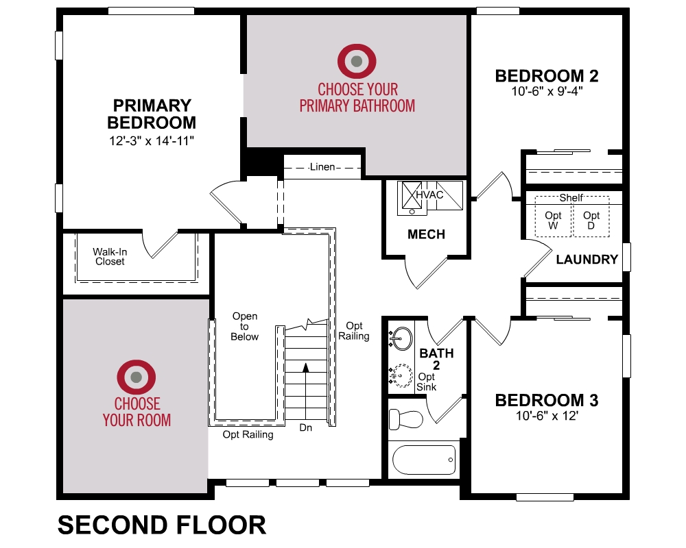 2nd Floor floor plan