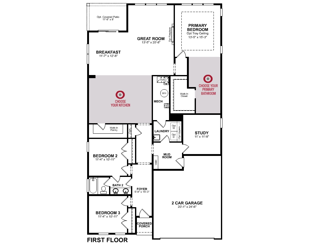 1st Floor floor plan