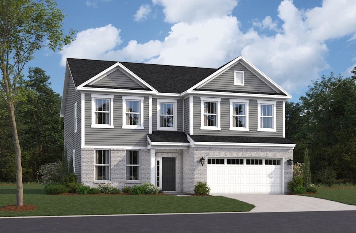 Liberty Home Plan in Colonnade, McCordsville, IN | Beazer Homes