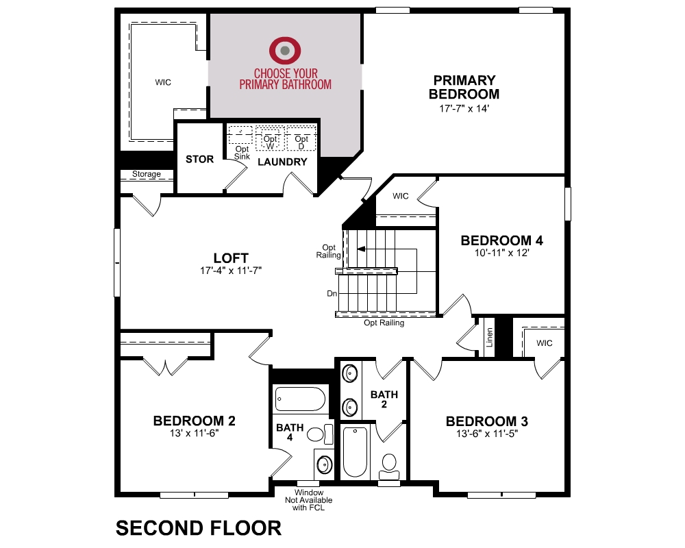 2nd Floor floor plan