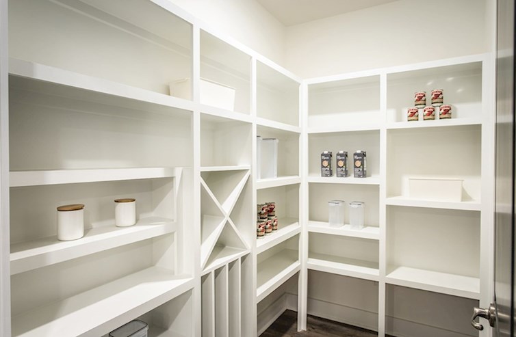 Dorset pantry with tons of shelves and storage space