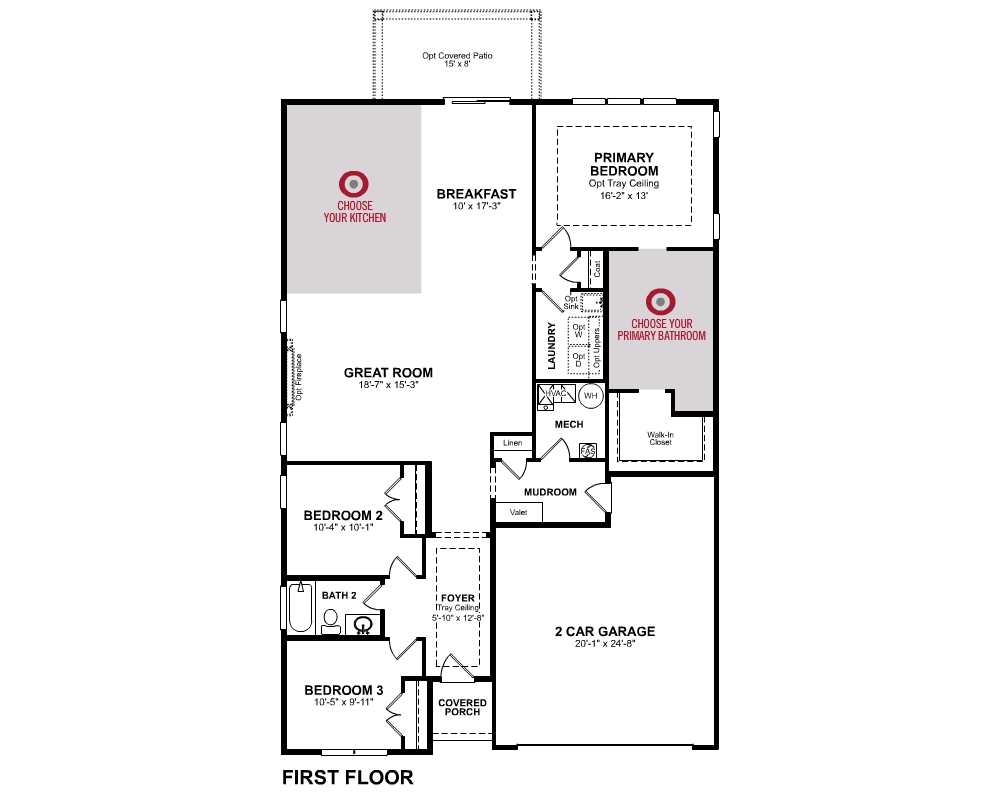 1st Floor floor plan