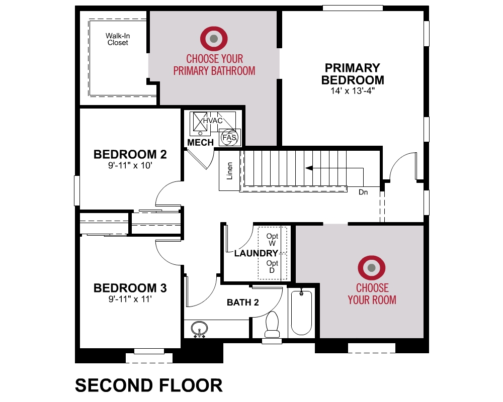 2nd Floor floor plan