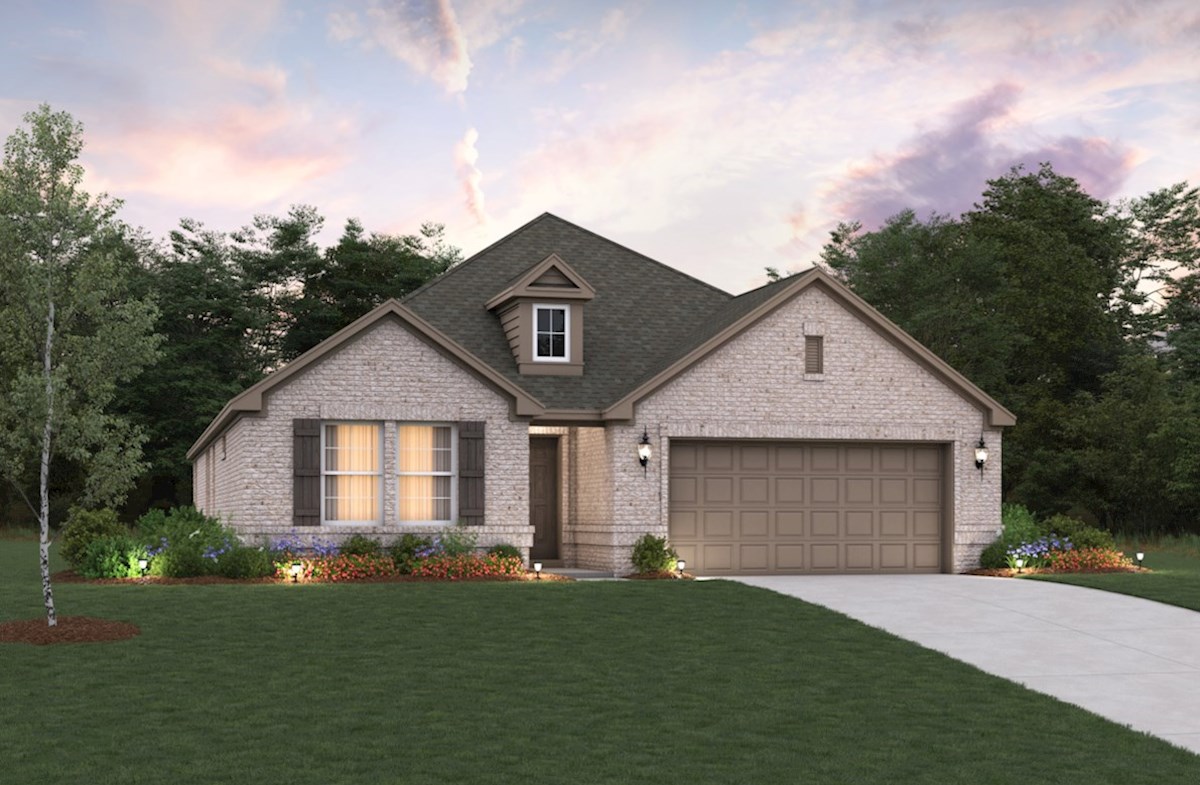 Magnolia Home Plan in Whitewing Trails, Princeton, TX | Beazer Homes