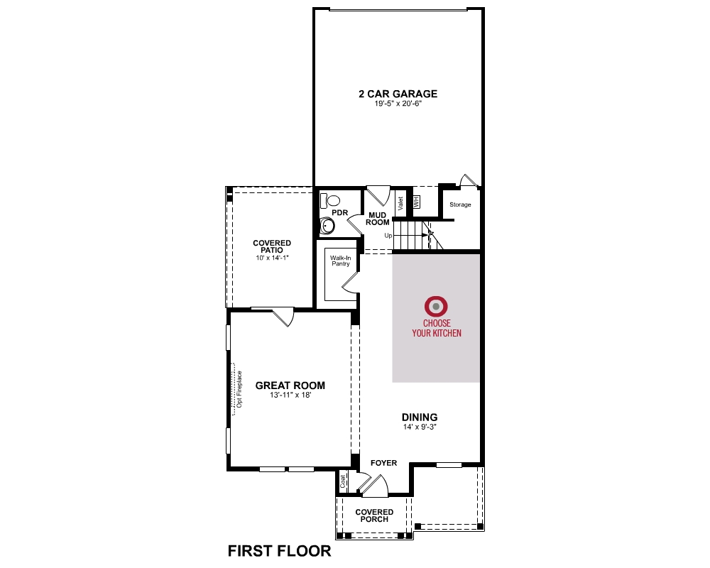 1st Floor floor plan