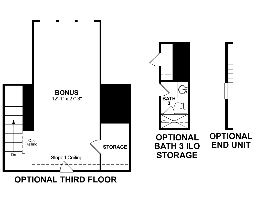 Paid options for 3rd Floor