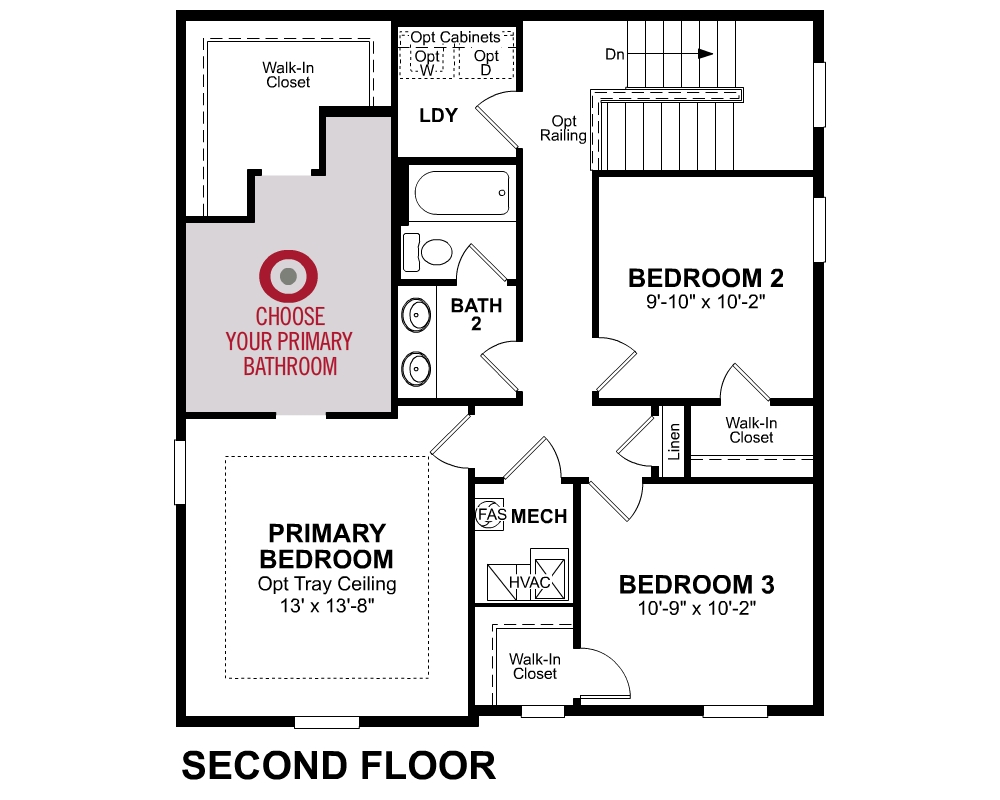 2nd Floor floor plan