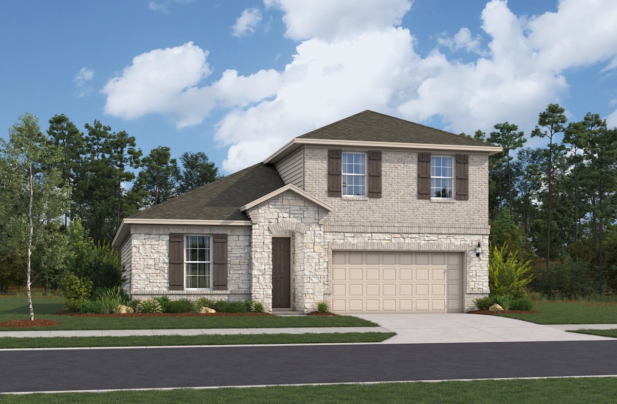 Rainier Home Plan in Saddle Creek Ranch, Cibolo, TX Beazer Homes