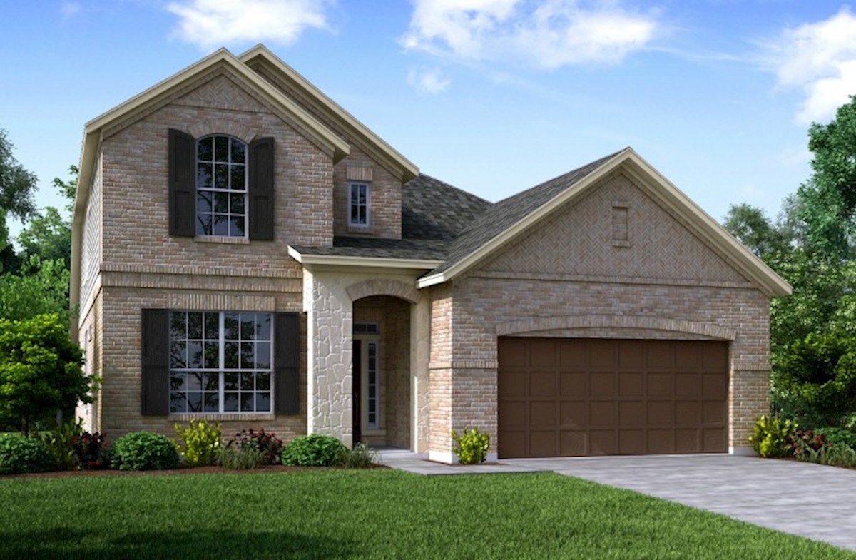 Sedona Home Plan In Bridgeland: Parkland Village, Cypress, TX | Beazer ...