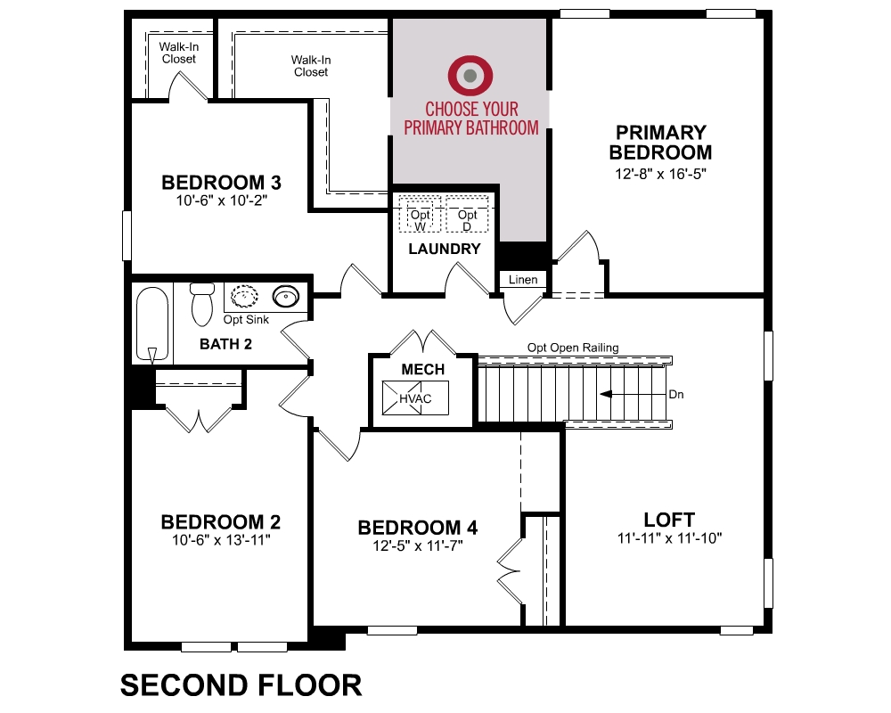 2nd Floor floor plan