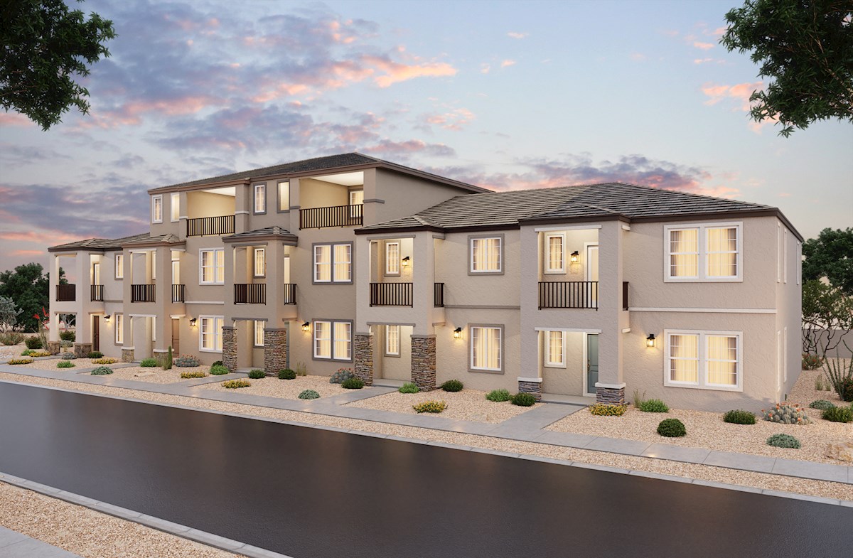 two and three-story townhomes coming January 2023