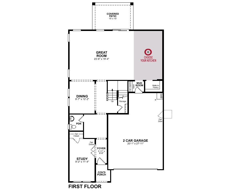 1st Floor floor plan