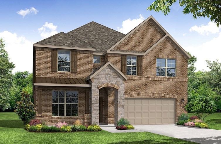 Laredo Elevation French Country A quick move-in