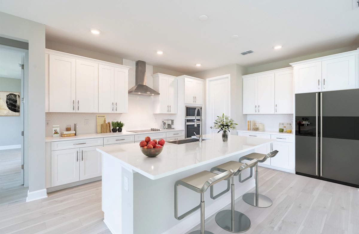 chef-inspired kitchen with quartz counters