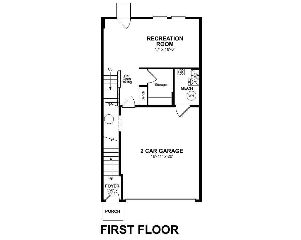 1st Floor floor plan