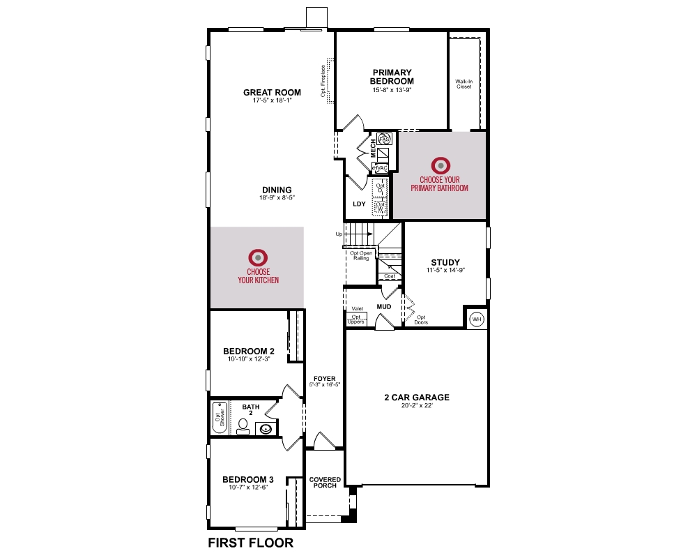 1st Floor floor plan