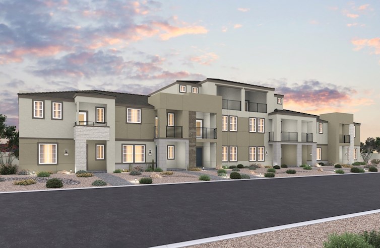 Townhome Building Exterior