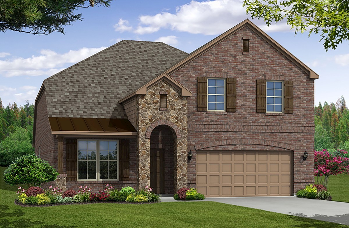 Prescott Home Plan in Wellington, Haslet, TX Beazer Homes Beazer Homes